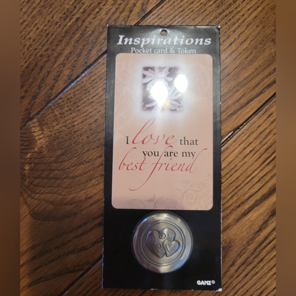 GANZ Inspirations Love Token with Card
